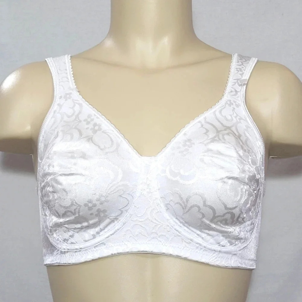 42B Playtex 18 Hour Lift & Support Wire Free Bra‎ White